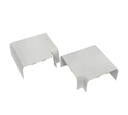 Поворот 90 гр. (105х50) (2 шт) C-Line Белый  abw-105-50x2  EKF