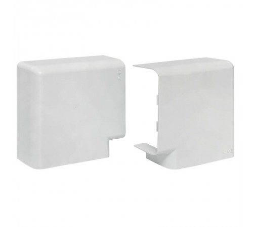 Поворот 90 гр. (105х50) (2 шт) C-Line Белый  abw-105-50x2  EKF