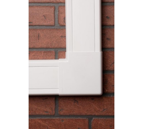 Поворот 90 гр. (105х50) (2 шт) C-Line Белый  abw-105-50x2  EKF