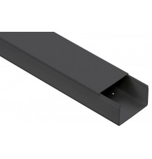 Кабель-канал 100х60 "ЭЛЕКОР" черный (8м)  EL-KK10-100-060-1-K02  IEK