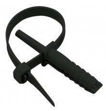 Хомут дюбельный черный (7х150) (50шт.) EKF PROxima  plc-nst-7.2x150b  EKF