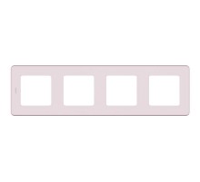 Inspiria Розовый Рамка 4-ая  673964  Legrand