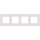 Inspiria Розовый Рамка 4-ая  673964  Legrand