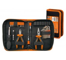 Слесарный набор №5, 31 предмет, тканевый чехол, "Гранит"  SQ1014-0205  TDM