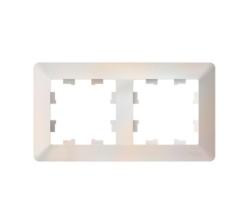 AtlasDesign Air Рамка 2-ая, Жемчуг / Дымчатый Белый  ATN220402  SE