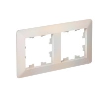 AtlasDesign Air Рамка 2-ая, Жемчуг / Дымчатый Белый  ATN220402  SE