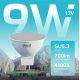 Лампа светодиодная   Elementary MR16 12V 9W 700lm 4100K GU5.3 LED 1/10/100  11529  Gauss