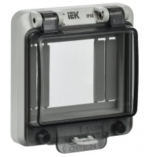 Крышка защитная для выреза в шкафу 4 модуля IP66  YWP10-04-66  IEK