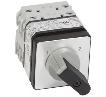 Переключатель на 2 направления - без положения ''0'' - PR 21 - 2П - 4 контакта - крепление на дверце  027471  Legrand