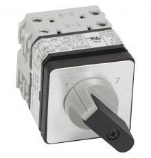 Переключатель на 2 направления - без положения ''0'' - PR 21 - 2П - 4 контакта - крепление на дверце  027471  Legrand