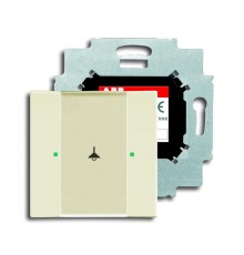 6125/01-82-500 Сенсор 1-кл. с коплером в комплекте, слоновая кость  6115-0-0206  2CKA006115A0206  ABB