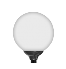 Светильник садово-парковый ДТУ TL 145-100E/26F Shar D= 400мм, ЛОН 100Вт/ КЛЛ 26Вт/ LED 26Вт, Е27, установка на опору D= 60 мм.  166110012  ЗСП