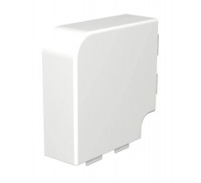 Крышка плоского угла кабельного канала WDK 60x150 мм (ПВХ,светло-серый) (WDK HF60150LGR)  6183441  OBO Bettermann