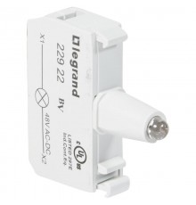 Блок подсветки для индикаторных кнопок и диффузоров - Osmoz - для комплектации - под винт - 48В~/= - зеленый  022922  Legrand