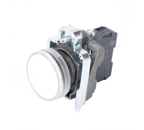 Сигнальная лампа в сборе модульная 22 мм белая 24В DC  SB4BVB1  SE