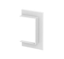 Настенная стыковая рамка кабельного канала Rapid 80 90x130 мм (ABS-пластик,белый) (G-KWAO90130RW)  6274920  OBO Bettermann