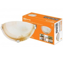 Светильник декоративный СД 1*60 Вт E27 полукруг янтарный (в индивид. коробке)  SQ0358-0003'  TDM