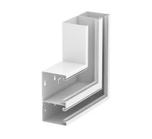 Плоский угол кабельного канала Rapid 80 90x170 мм (сталь,светло-серый) (GS-DFS90170LGR)  6278322  OBO Bettermann