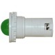 СКЛ-11-Л-2-220, зелёная, 220В AC/DC, d=27, сила света 20 мКд, светодиодная коммутаторная лампа (ЭТ)  ET510805  Электротехник
