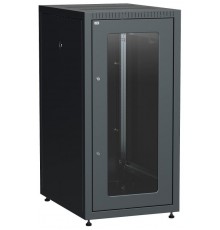 Шкаф LINEA E 18U 600х800мм двери 2шт стек. и метал. чер.  LE05-18U68-GM  ITK