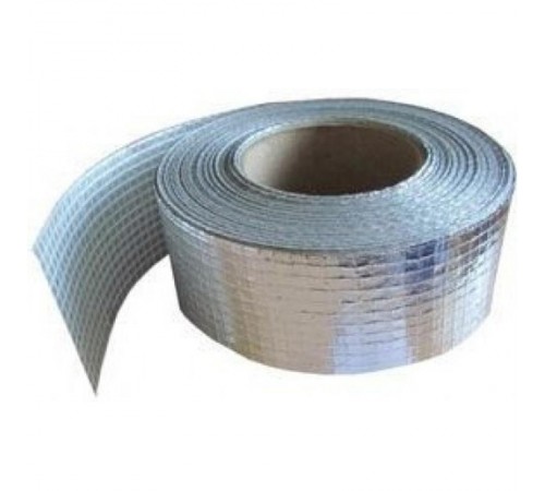 Лента алюминиевая самоклеящаяся армированная "ЛАС"-А 50мм х 50п.м  100035755100  Теплолюкс