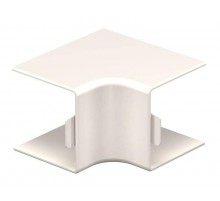 Крышка внутреннего угла кабельного канала WDK 40x40 мм (ПВХ,кремовый) (WDK HI40040CW)  6160093  OBO Bettermann