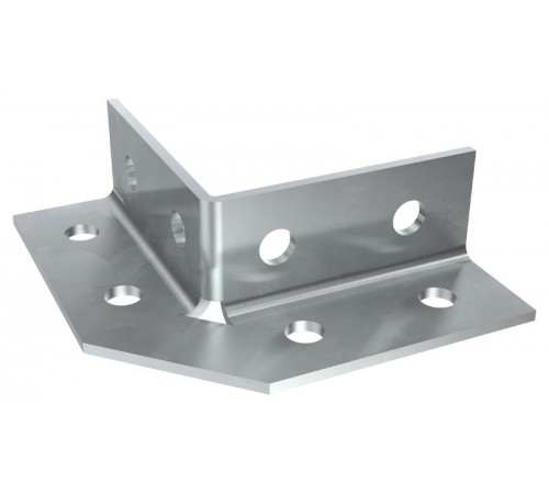 Соединит. угловой 90град. увелич. для STRUT-профиля HDZ  CSE12-U-90-HDZ  IEK