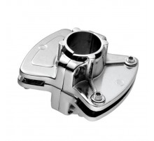 Держатель панели горизонтальный двусторонний, хром (1 шт) - пакет   127427  Tech-KREP