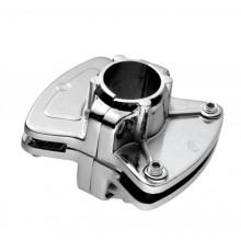 Держатель панели горизонтальный двусторонний, хром (1 шт) - пакет   127427  Tech-KREP