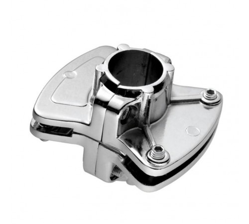 Держатель панели горизонтальный двусторонний, хром (1 шт) - пакет   127427  Tech-KREP