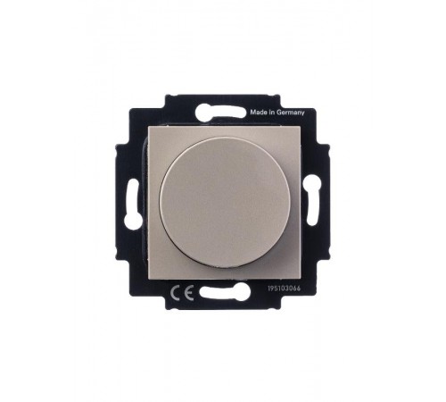 ABB Levit Кофе макиато / белый Светорегулятор поворотно-нажимной 60-600 Вт R  3294H-A02247 18W  2CHH942247A6018  ABB