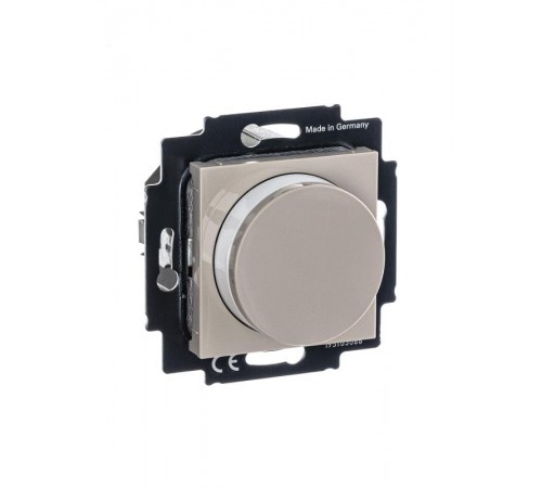 ABB Levit Кофе макиато / белый Светорегулятор поворотно-нажимной 60-600 Вт R  3294H-A02247 18W  2CHH942247A6018  ABB