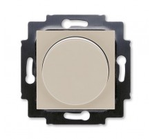 ABB Levit Кофе макиато / белый Светорегулятор поворотно-нажимной 60-600 Вт R  3294H-A02247 18W  2CHH942247A6018  ABB