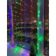 Гирлянда светодиодная  Дождь/Занавес 1,8 м*1,5 м мультиколор 8 режимов,  ENIZ-01M  , 220V, IP20 (60/720)  Б0041900  ЭРА