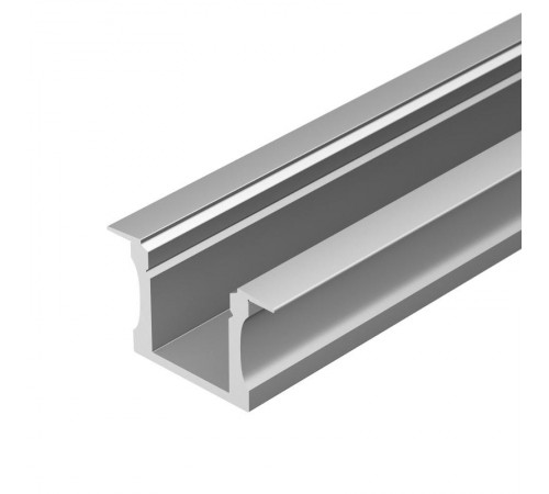 Профиль с экраном ALU-SLIM-H15-F-2000 ANOD+FROST  018243  Arlight
