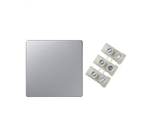 Simon 73 Кабельный вывод 3-х клеммный, S73 Loft, алюминий  73805-63  Simon