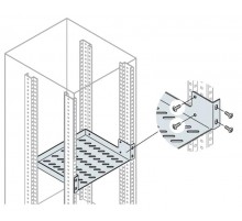 Полка фиксированная,2HE ,глубина 385мм  EV2385  ABB