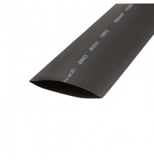 Термоусадочная трубка 60,0/30,0 мм, черная, упаковка 10 шт. по 1 м  25-0060  REXANT