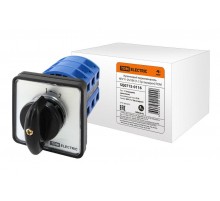 Кулачковый переключатель КПУ11-25/206 (1-2 3р (возврат))  SQ0715-0116  TDM