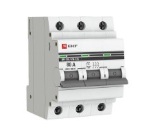 Выключатель нагрузки 3P 80А ВН-125 PROxima  SL125-3-80-pro  EKF (замена - S1253080)