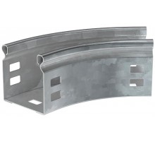 Поворот плавн. 45град тип Г01 ESCA 50х150мм HDZ  CPG01-0-45-050-150-HDZ  IEK