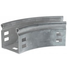 Поворот плавн. 45град тип Г01 ESCA 50х100мм HDZ  CPG01-0-45-050-100-HDZ  IEK