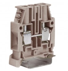 ЗАЖИМ ПРОХОДНОЙ CBC.10GR серый 10 кв.мм (100шт/уп)  ZCBC10GR  DKC