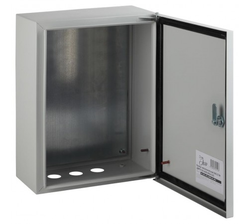 Щит с монтажной панелью металлический ЩМПг-04 IP54 (400х300х165) SIMPLE  Б0041666  ЭРА