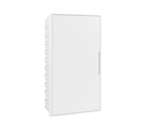 Щиток 36 мод встраиваемый  FRAME, белый, с белой дверцей, с 4 шинами PEN (2шт на 8 отв. и 2шт на 10отв.)  F36B1WW  DKC