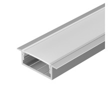 Профиль с экраном ARH-WIDE-F-H10-2000 ANOD+OPAL (Arlight, Алюминий)  036769  Arlight