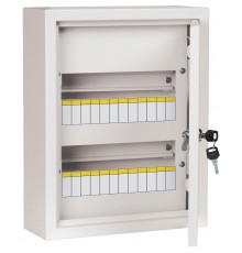 TITAN 3 Корпус металлический ЩРн-24 (395x310x120) IP31 белый  MKM13-N-24-31-Z  IEK