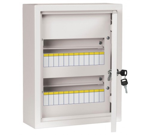 TITAN 3 Корпус металлический ЩРн-24 (395x310x120) IP31 белый  MKM13-N-24-31-Z  IEK