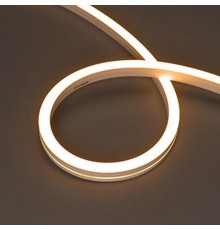 Светодиодная лента герметичная MOONLIGHT-SIDE-A140-12x17mm 24V Warm2400 (9.6 W/m, IP67, 5m, wire x2) (Arlight, Вывод кабеля боковой)  042782  Arligh