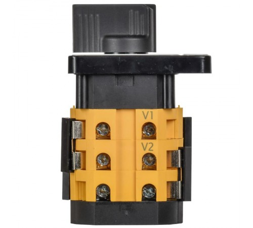 Перекл. кулачк. станд. черн. рук. 16А сх. 66 MASTER  MI-CS10-016-066-K02  IEK